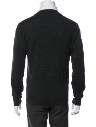 Dolce & Gabbana Virgin Wool V-Neck Cardigan