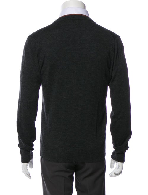 Dolce & Gabbana Virgin Wool V-Neck Cardigan