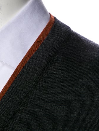 Dolce & Gabbana Virgin Wool V-Neck Cardigan