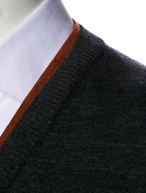 Dolce & Gabbana Virgin Wool V-Neck Cardigan