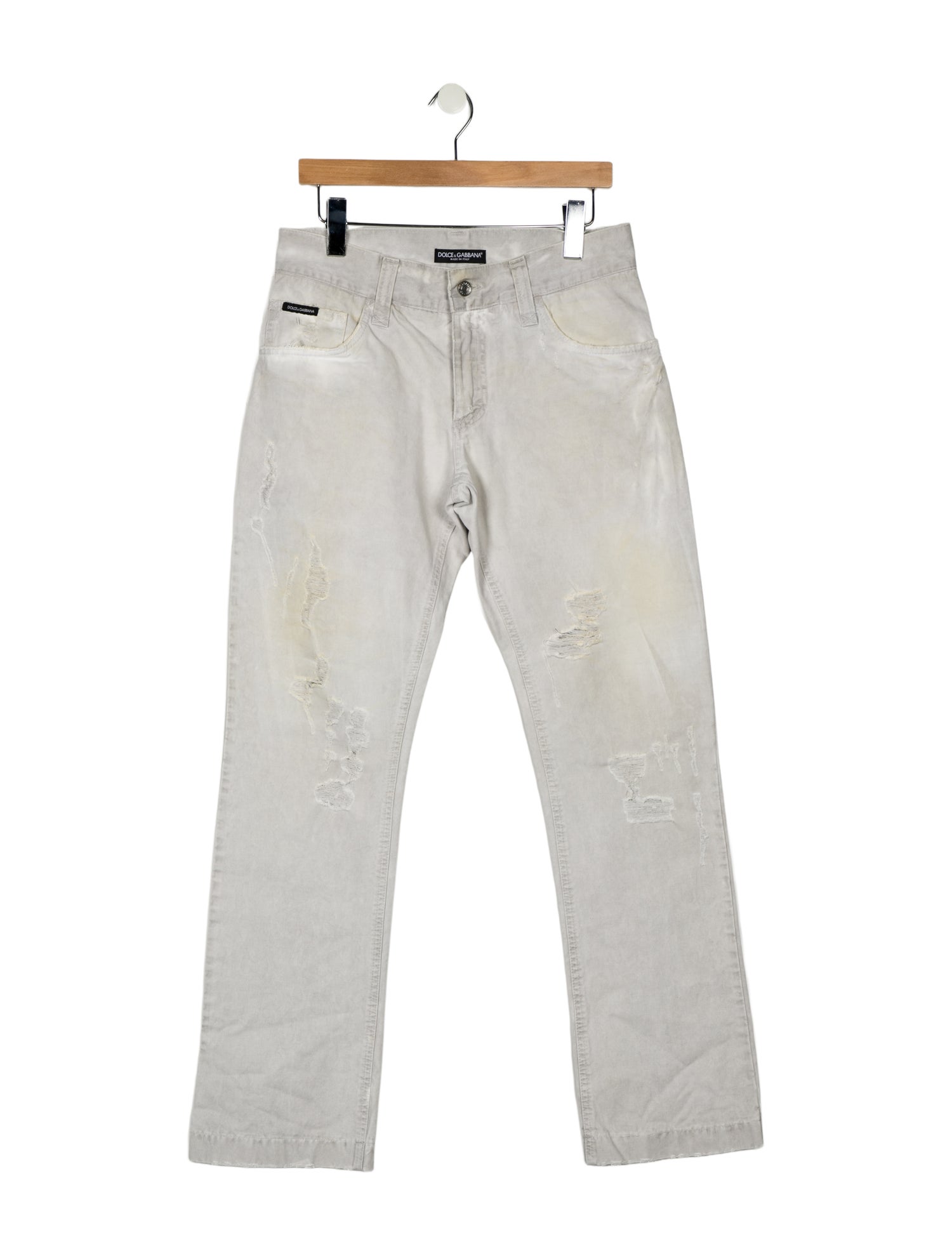 Dolce & Gabbana Vintage Straight-Leg Jeans