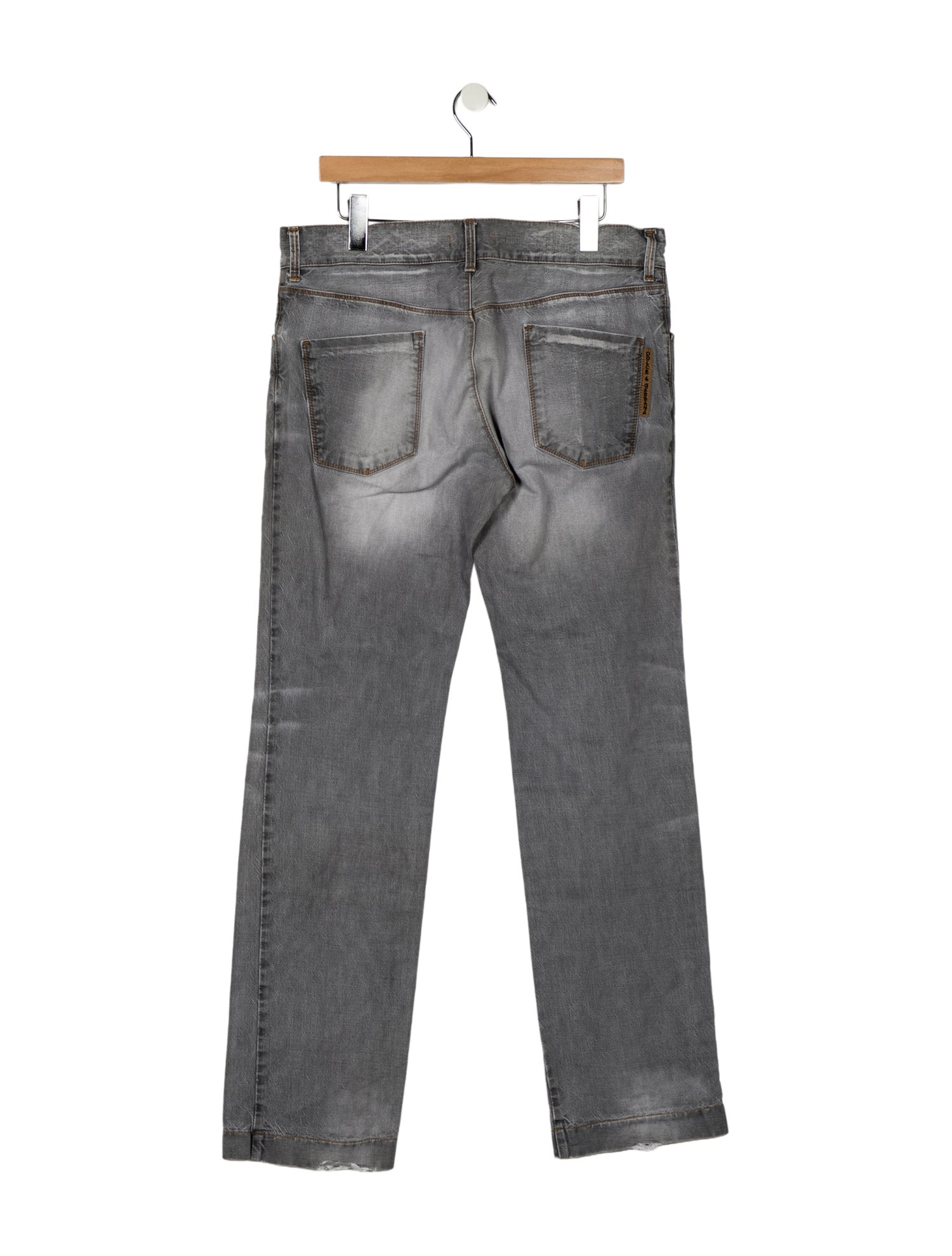 Dolce & Gabbana Mid-Rise Straight Leg Jeans