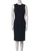 Dolce & Gabbana Crew Neck Midi Length Dress