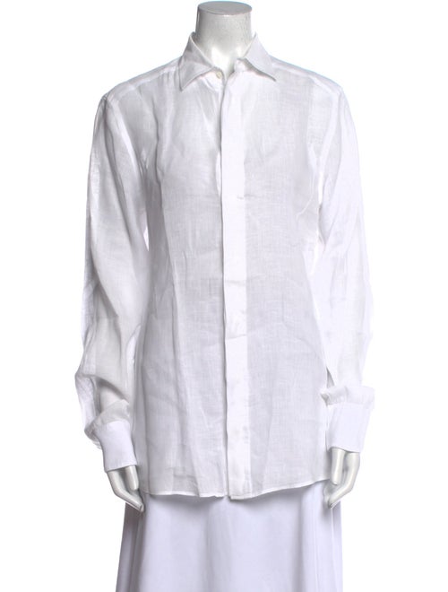 Dolce & Gabbana Long Sleeve Button-Up Top