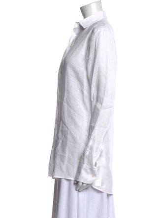 Dolce & Gabbana Long Sleeve Button-Up Top