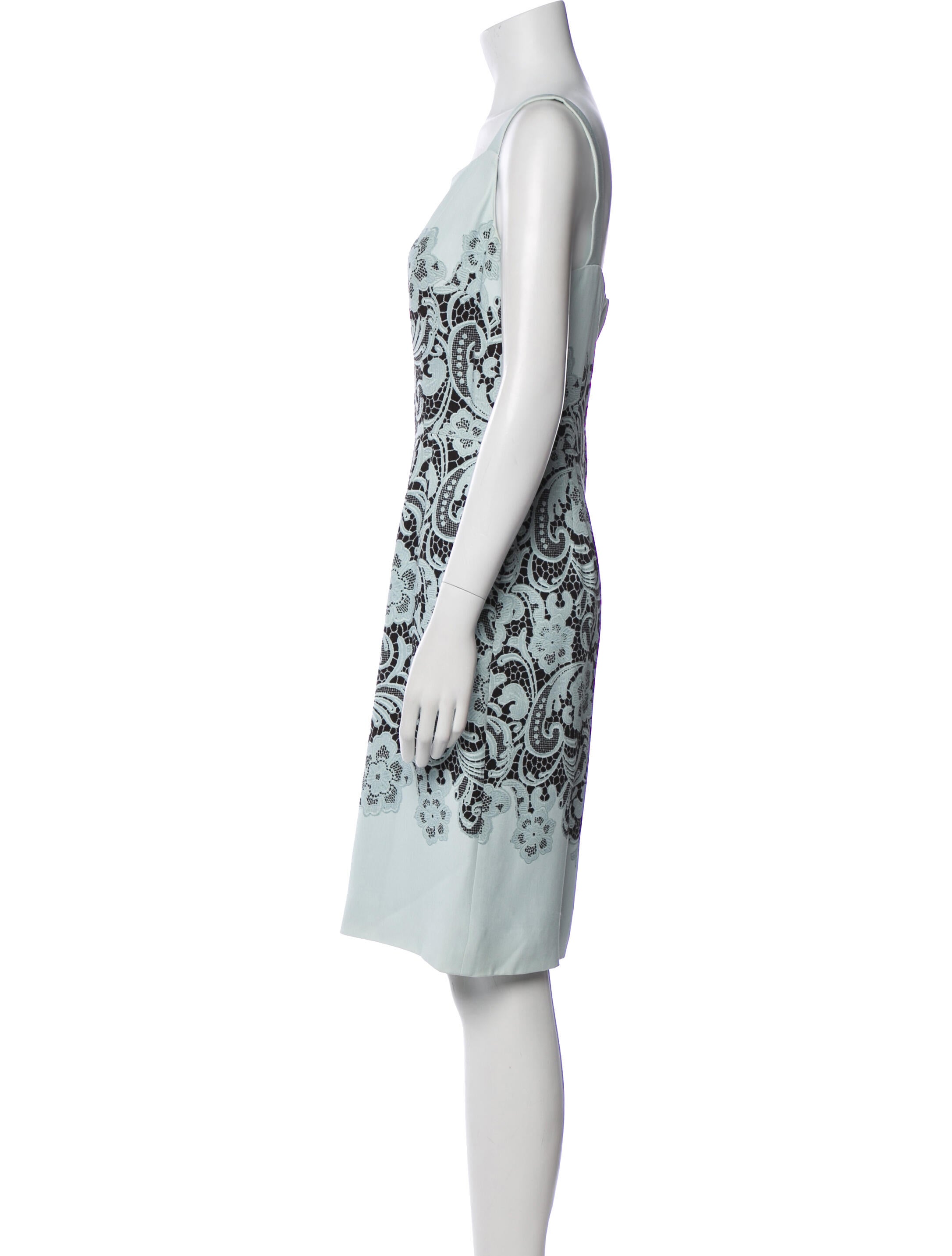 Dolce & Gabbana Printed Knee-Length Dress