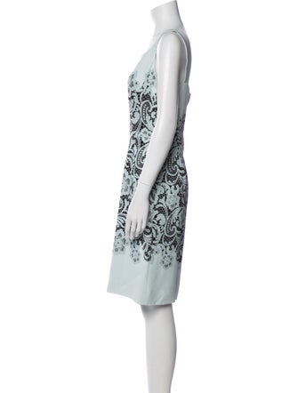 Dolce & Gabbana Printed Knee-Length Dress