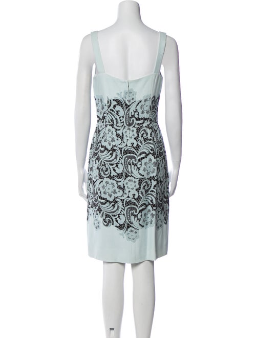 Dolce & Gabbana Printed Knee-Length Dress