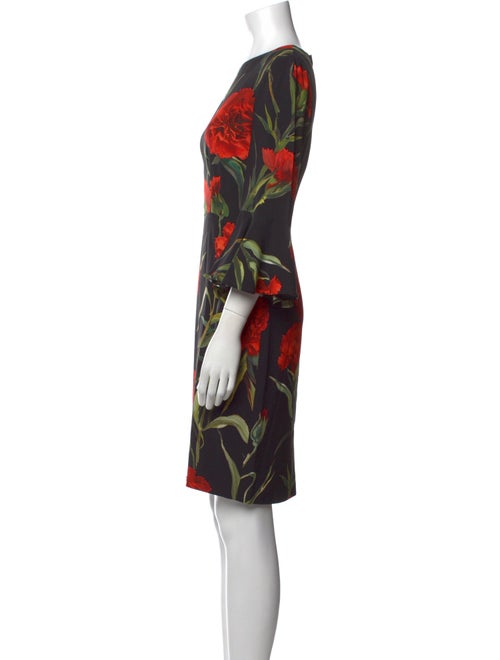Dolce & Gabbana Printed Knee-Length Dress