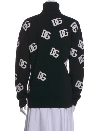 Dolce & Gabbana Virgin Wool Printed Sweater