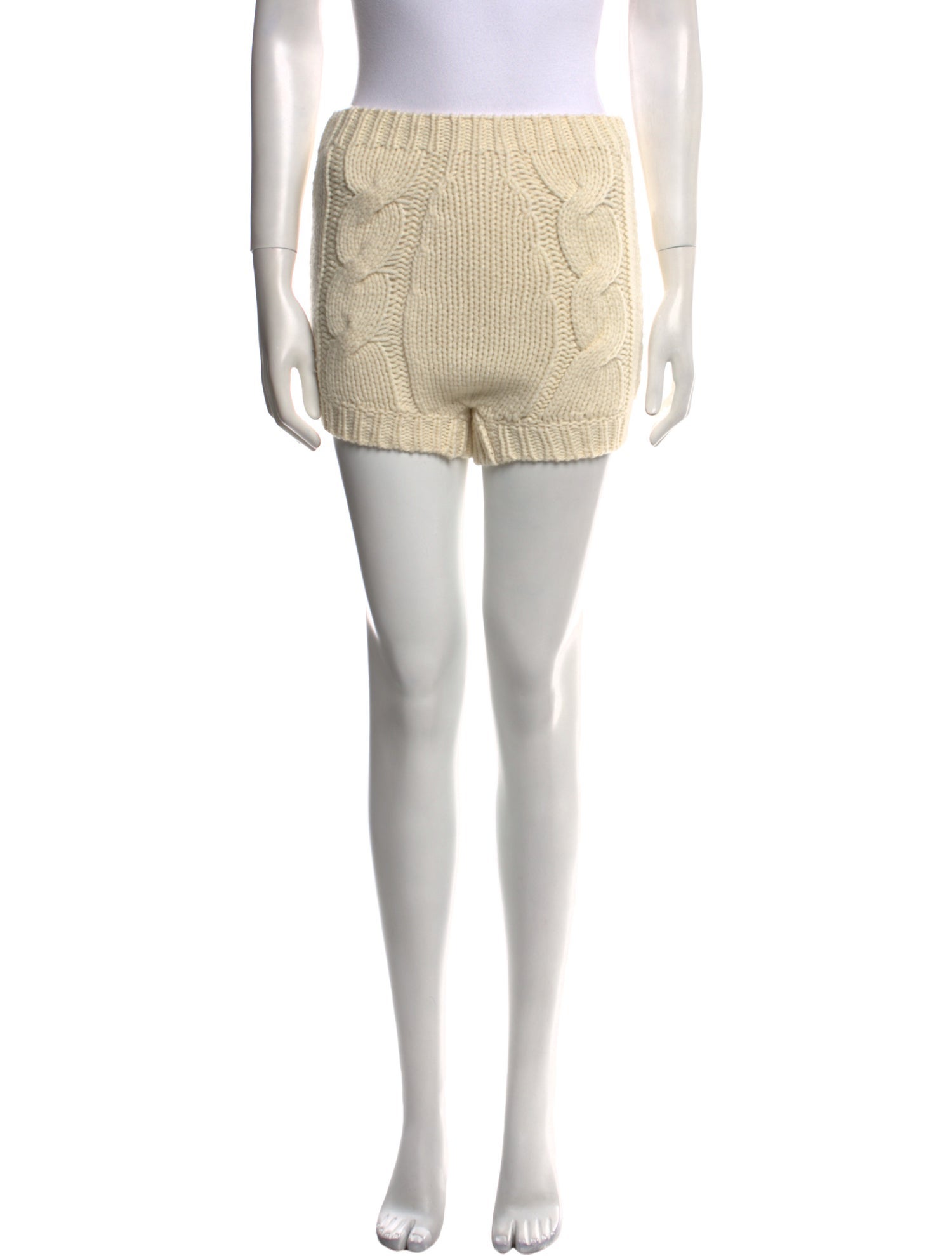 Dolce & Gabbana Wool Mini Shorts