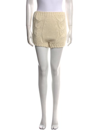 Dolce & Gabbana Wool Mini Shorts