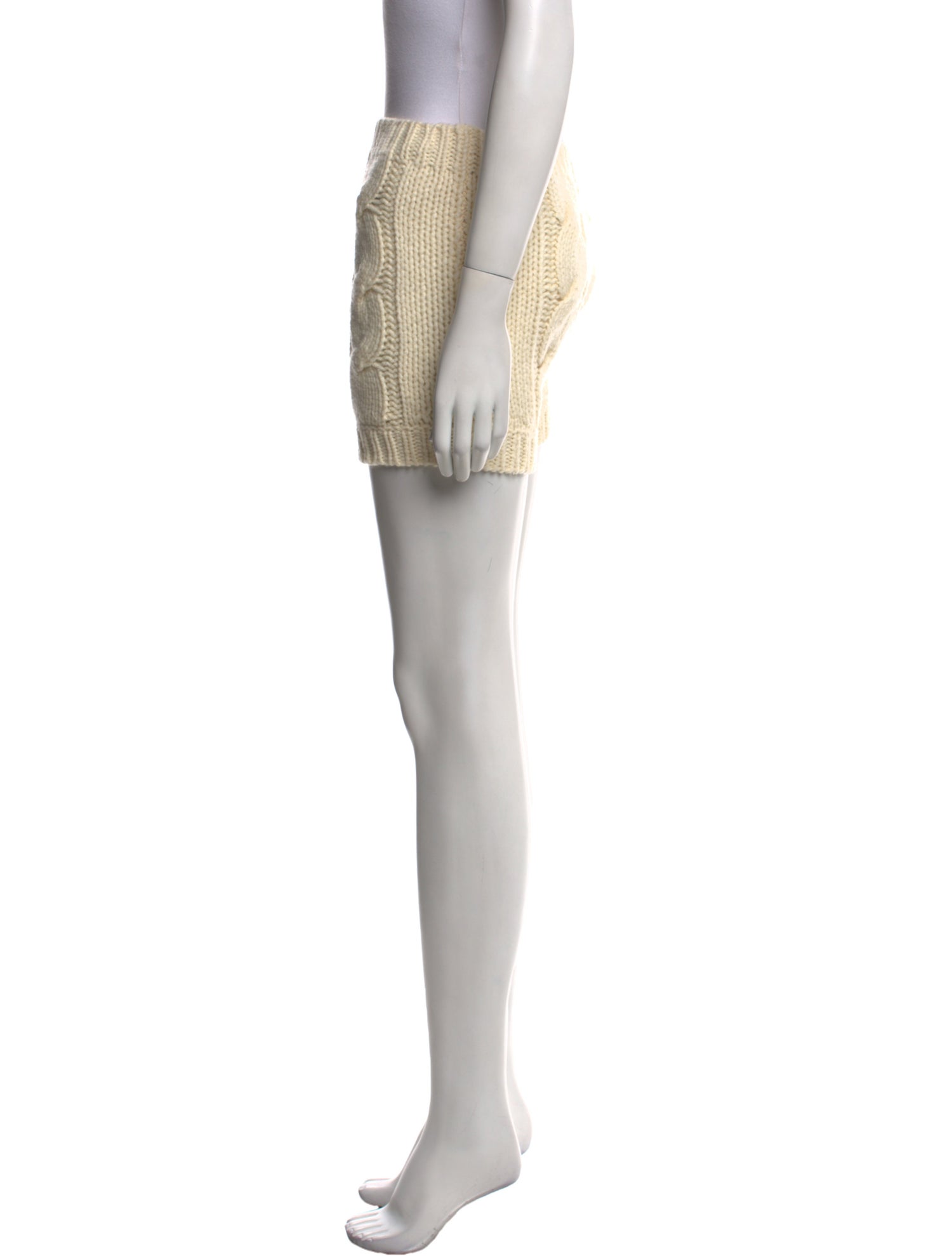 Dolce & Gabbana Wool Mini Shorts