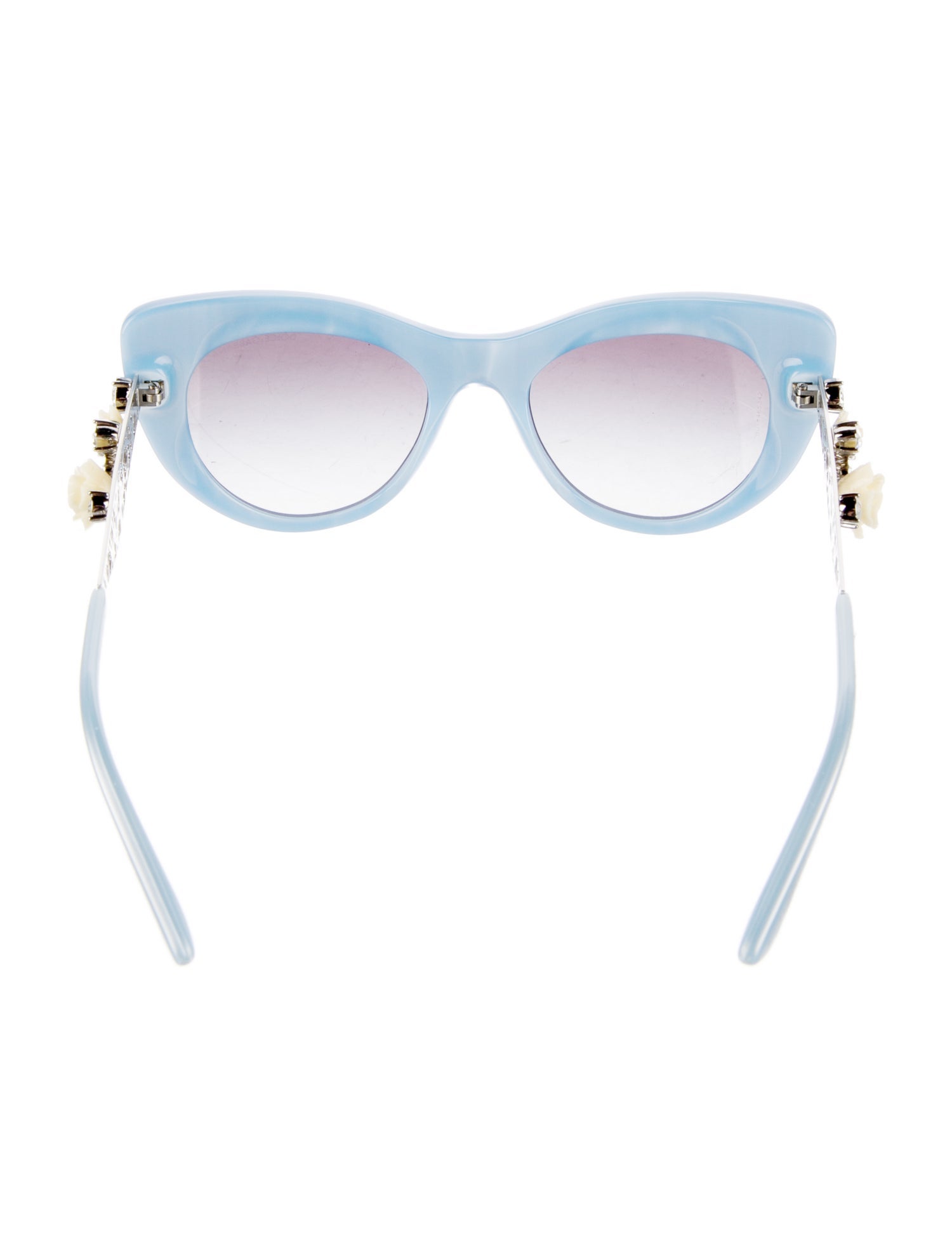 Dolce & Gabbana Cat-Eye Gradient Sunglasses