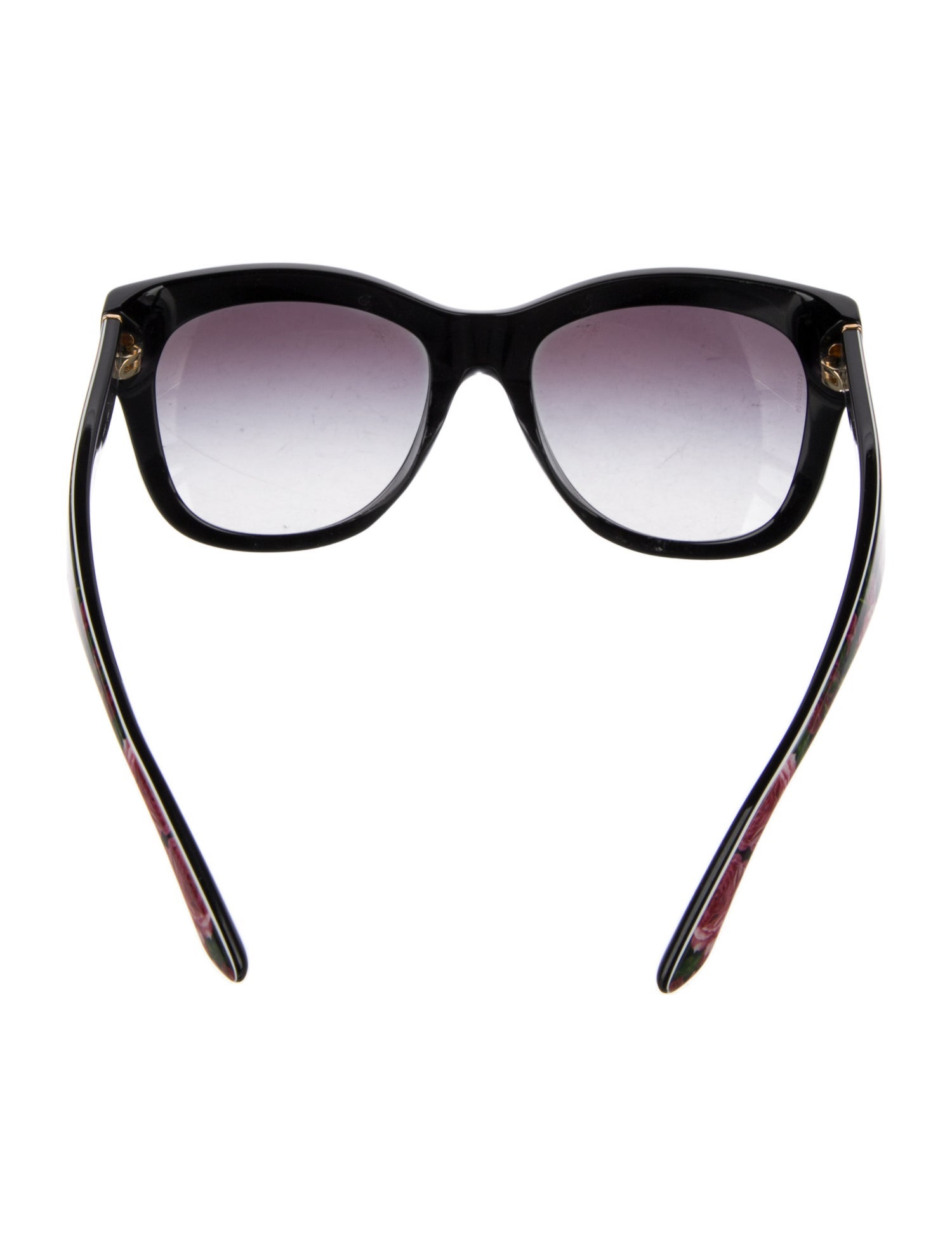 Dolce & Gabbana Oversize Gradient Sunglasses