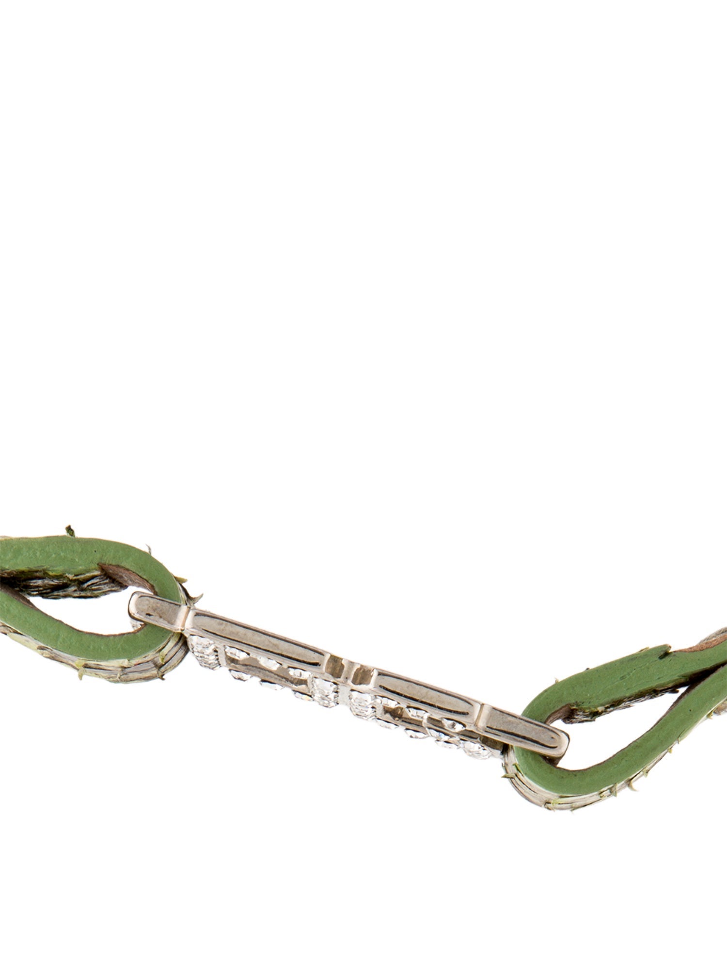 Dolce & Gabbana Crystal DG Choker Necklace