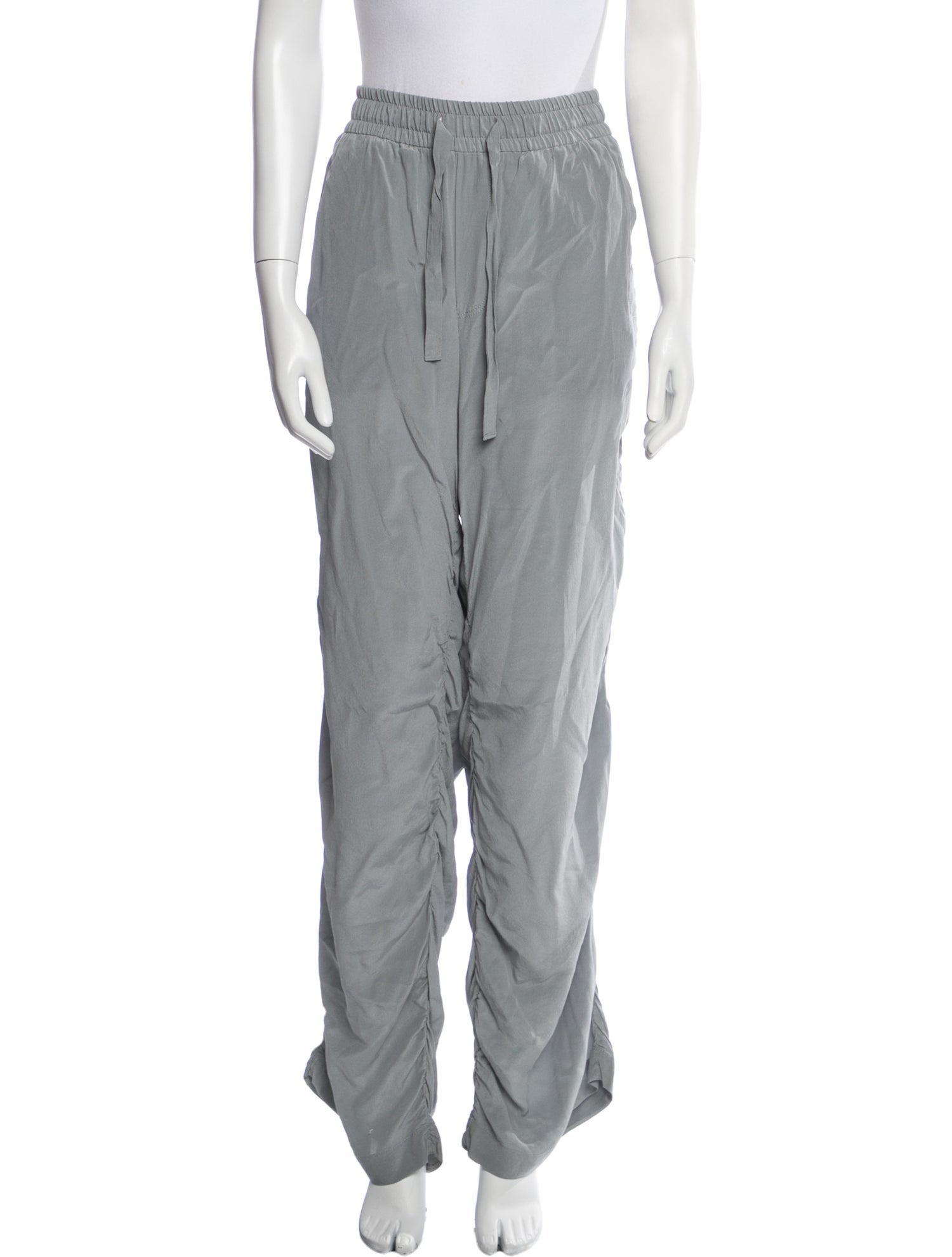 Dolce & Gabbana Silk Wide Leg Pants