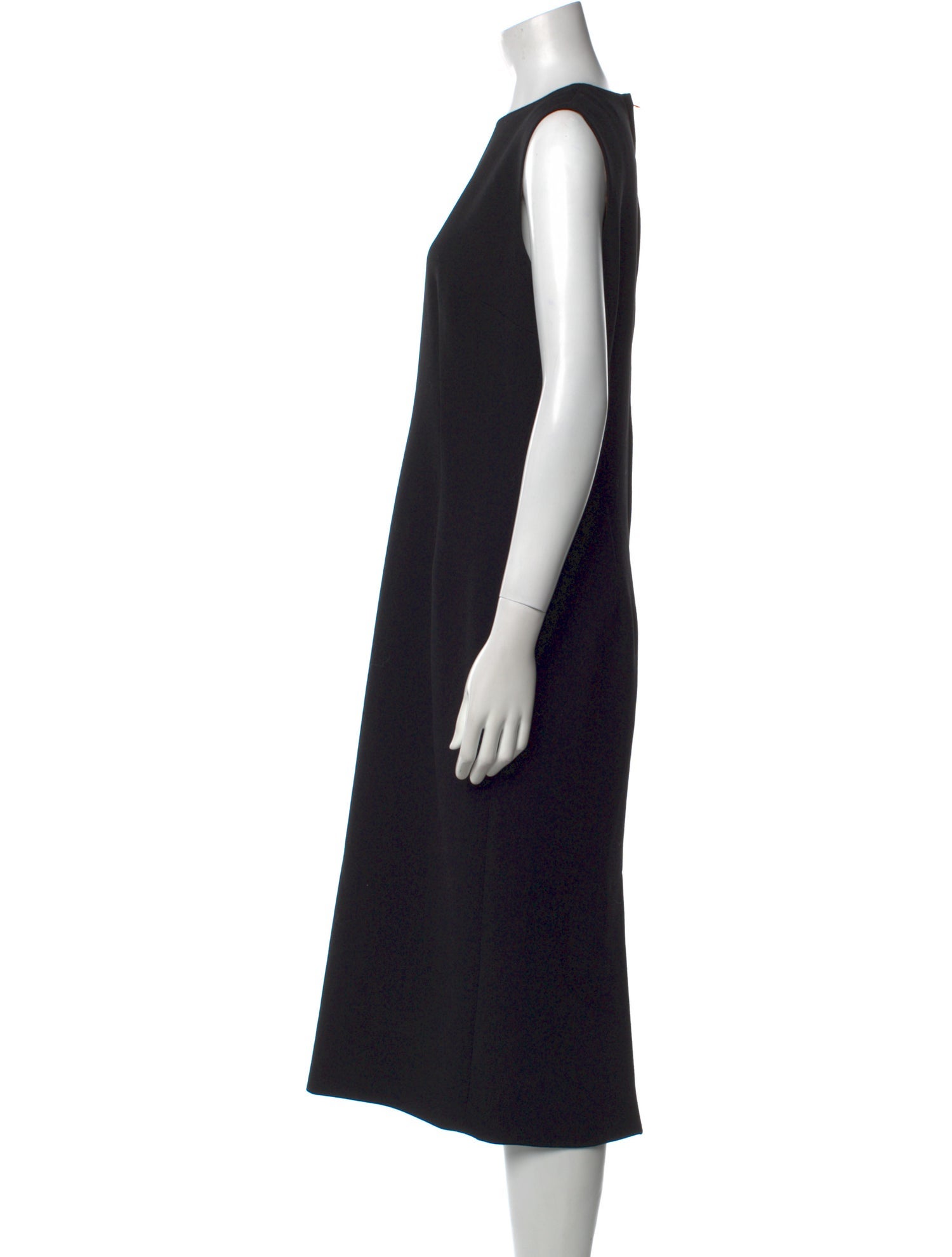 Dolce & Gabbana Virgin Wool Midi Length Dress