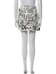 Dolce & Gabbana Printed Mini Skirt