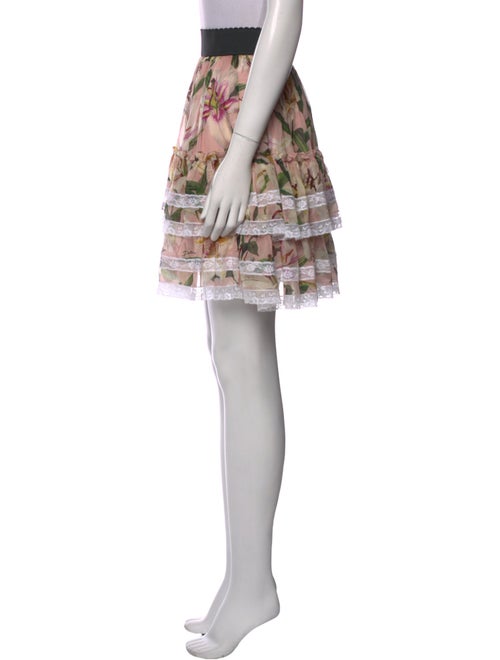 Dolce & Gabbana Silk Knee-Length Skirt