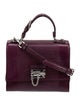 Dolce & Gabbana Embossed Leather Top Handle Bag