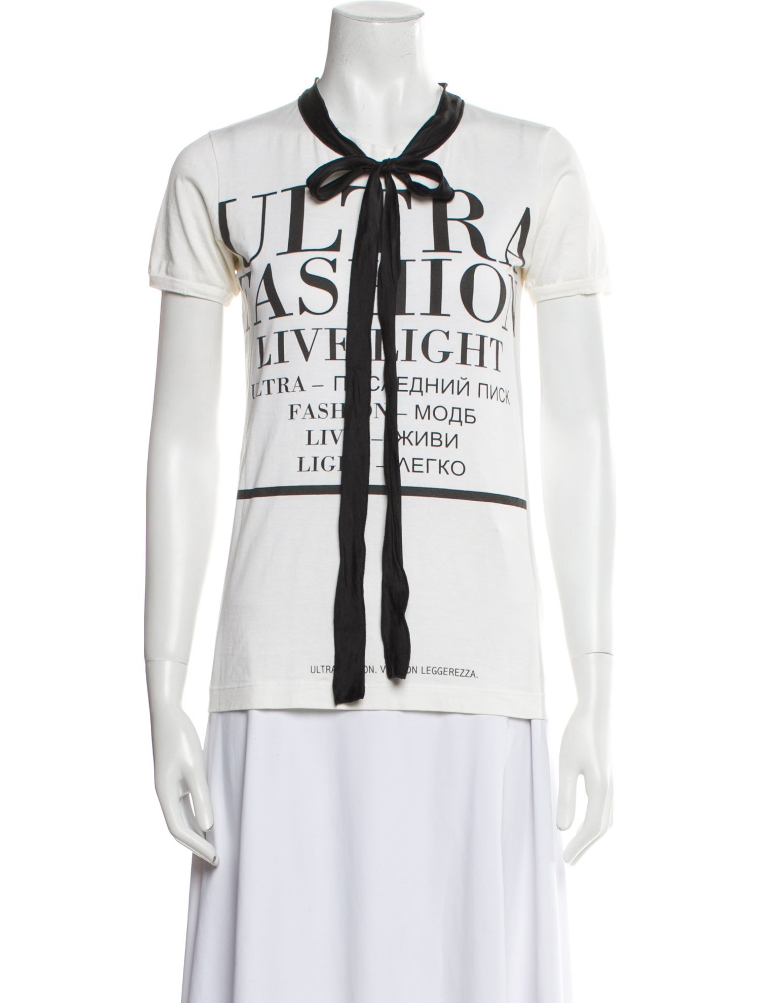 Dolce & Gabbana Graphic Print Crew Neck T-Shirt