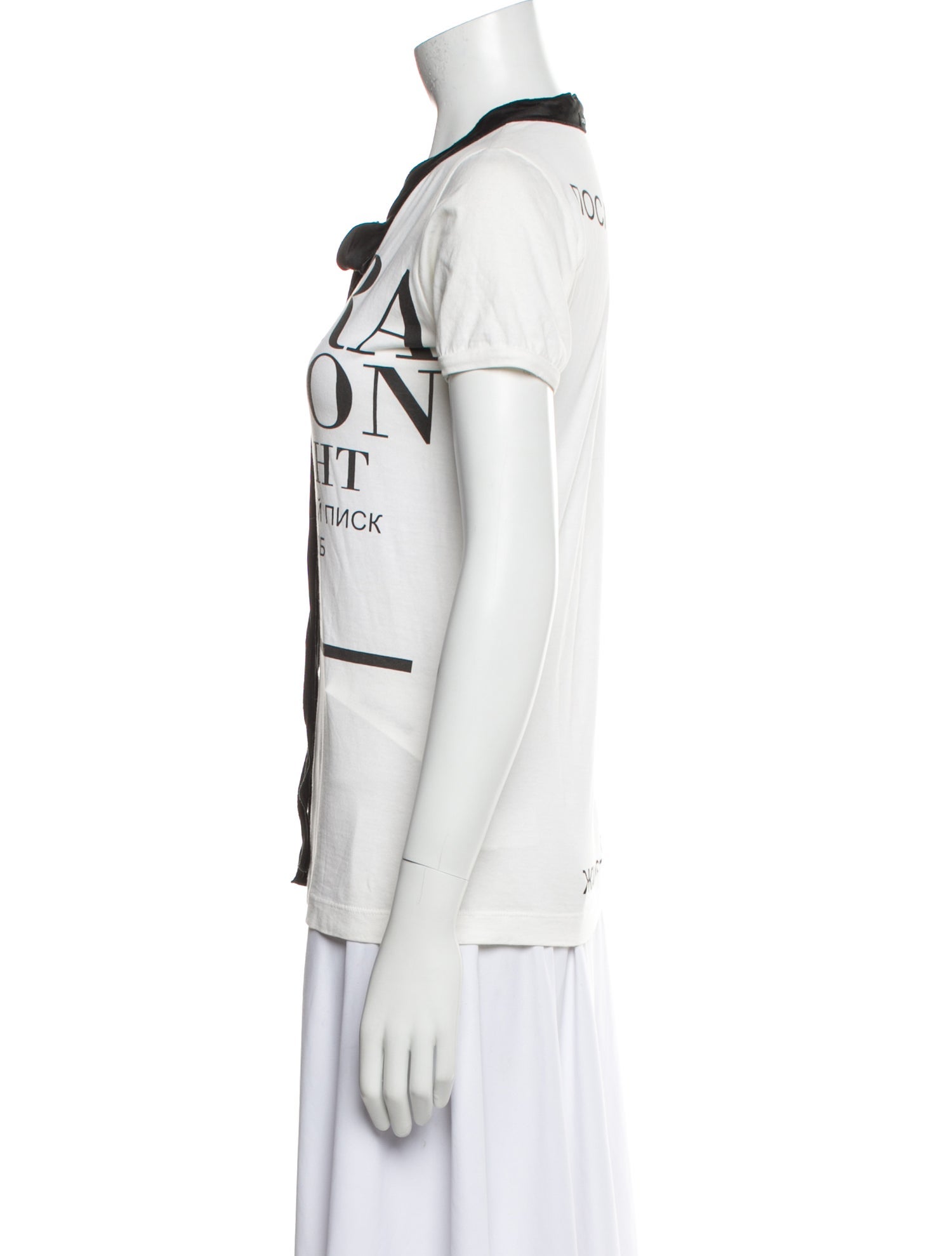 Dolce & Gabbana Graphic Print Crew Neck T-Shirt