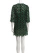 Dolce & Gabbana Lace Pattern Mini Dress