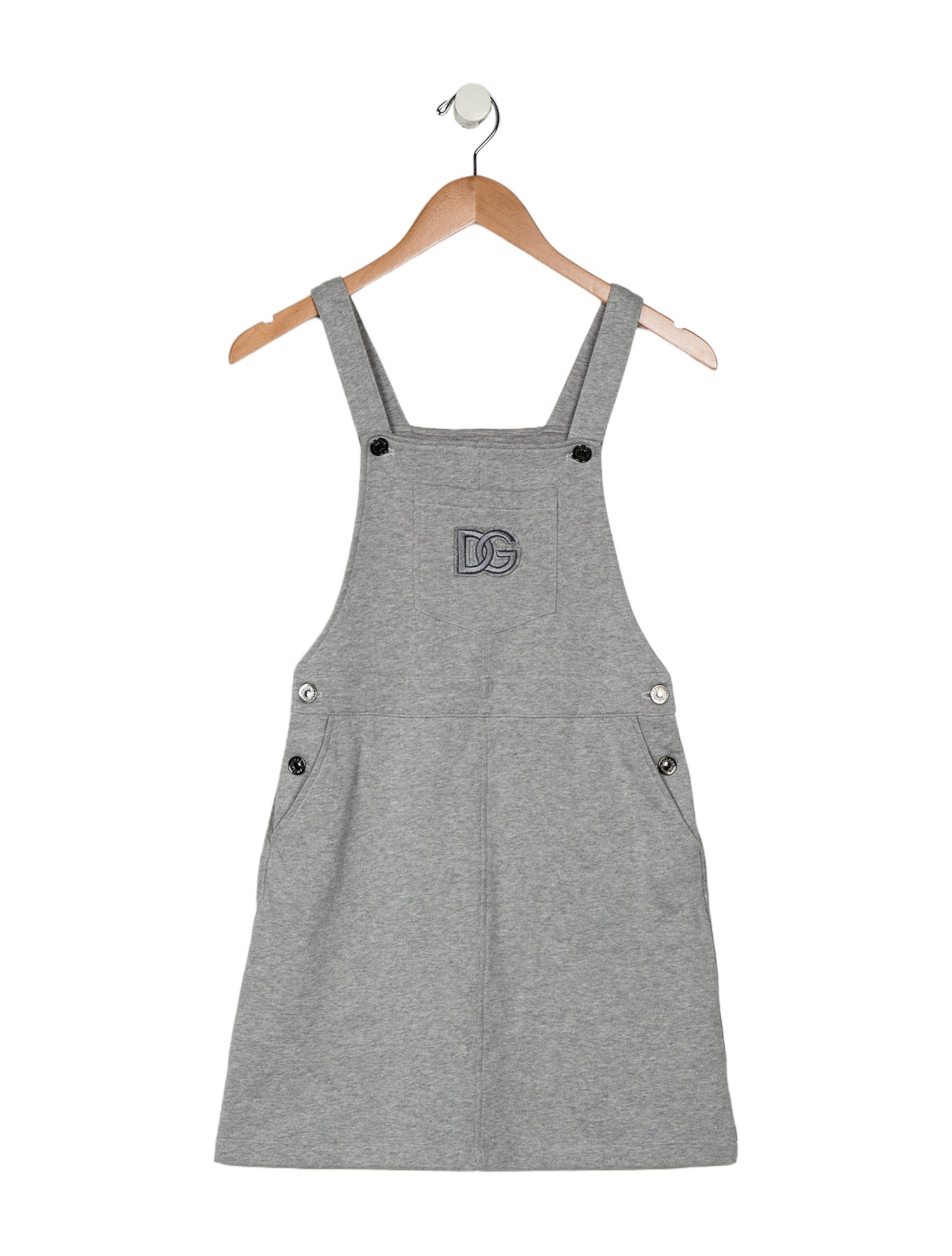 Dolce & Gabbana Girls' Sleeveless Overall Dress