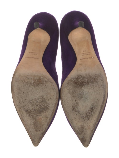 Dolce & Gabbana Suede Crystal Embellishments Pumps