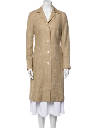 Dolce & Gabbana Tweed Pattern Coat