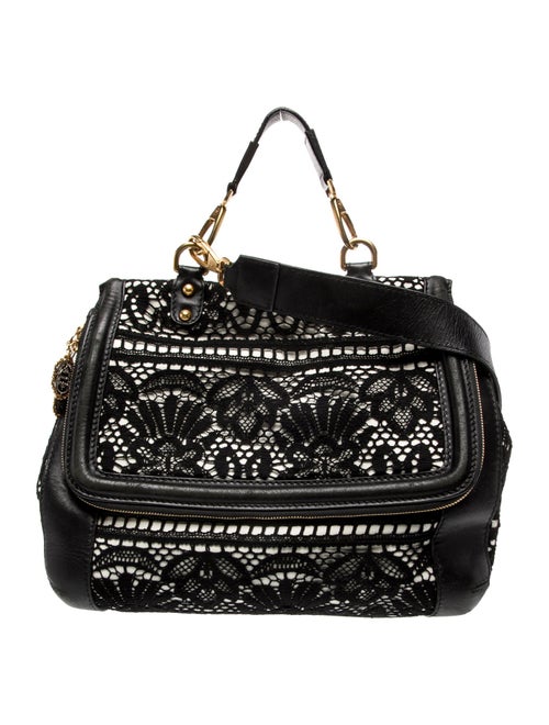 Dolce & Gabbana Lace Top Handle Bag