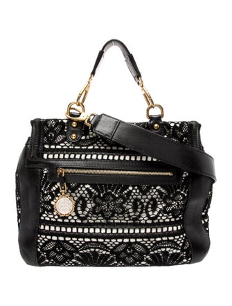Dolce & Gabbana Lace Top Handle Bag