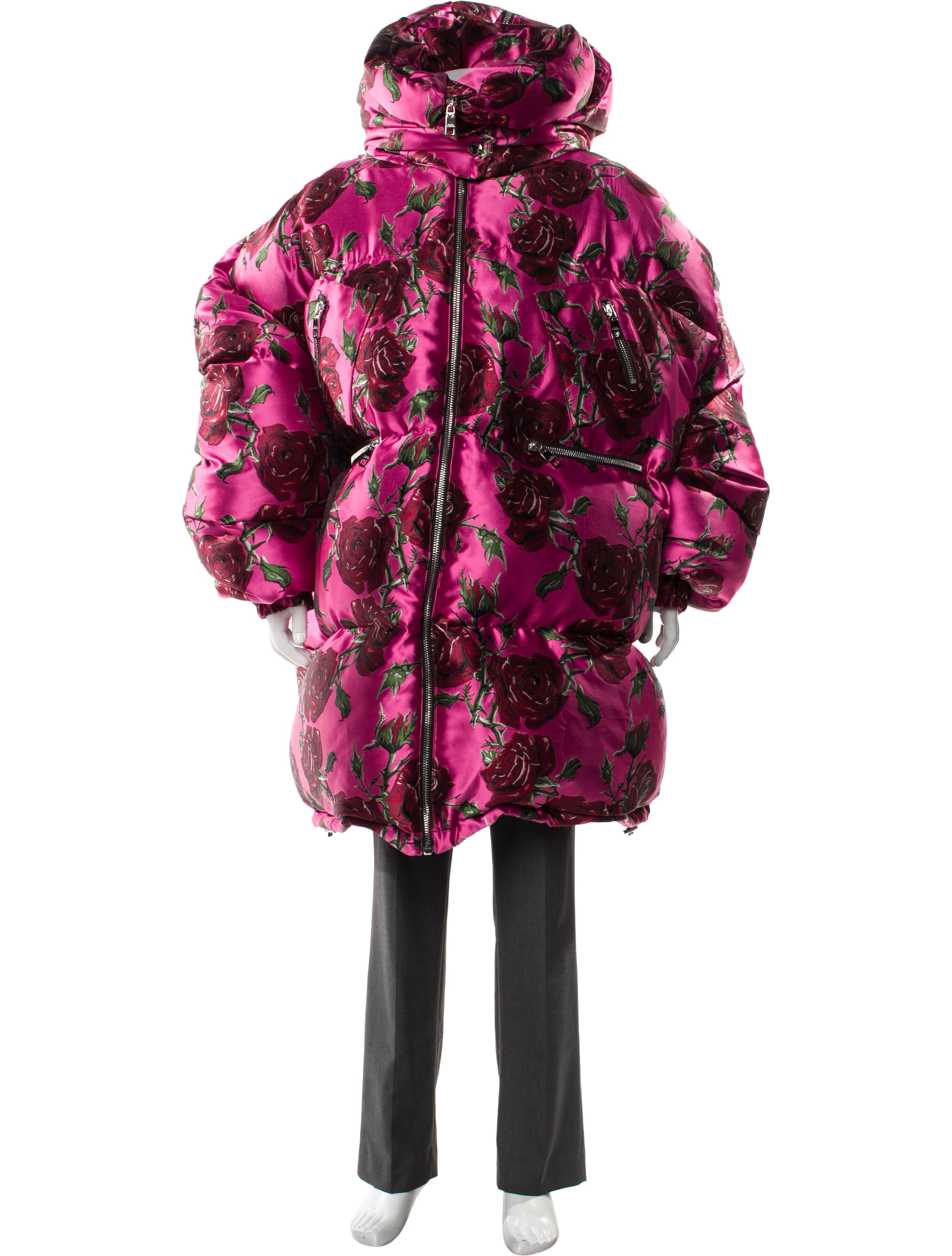 Dolce & Gabbana Floral Print Parka