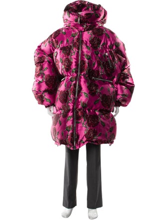 Dolce & Gabbana Floral Print Parka