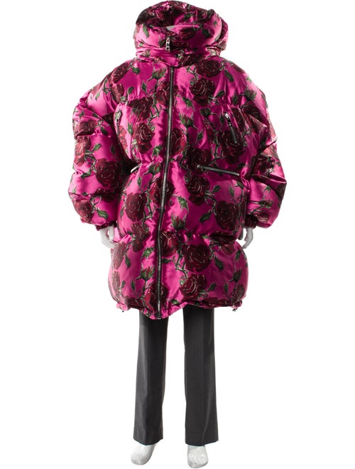 Dolce & Gabbana Floral Print Parka