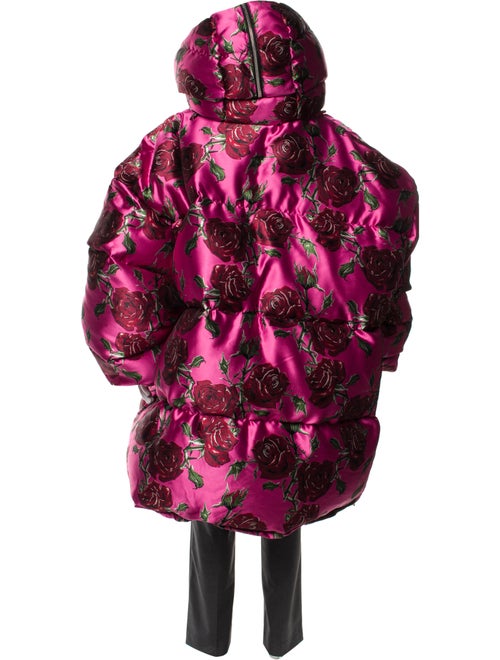 Dolce & Gabbana Floral Print Parka