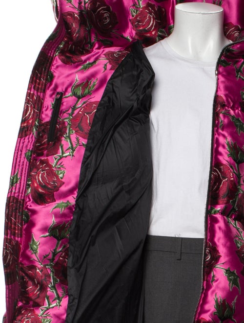 Dolce & Gabbana Floral Print Parka