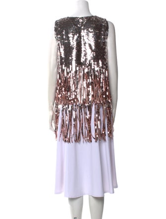 Dolce & Gabbana Graphic Print Crew Neck Tunic