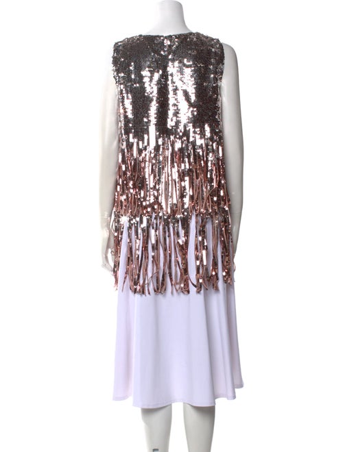 Dolce & Gabbana Graphic Print Crew Neck Tunic