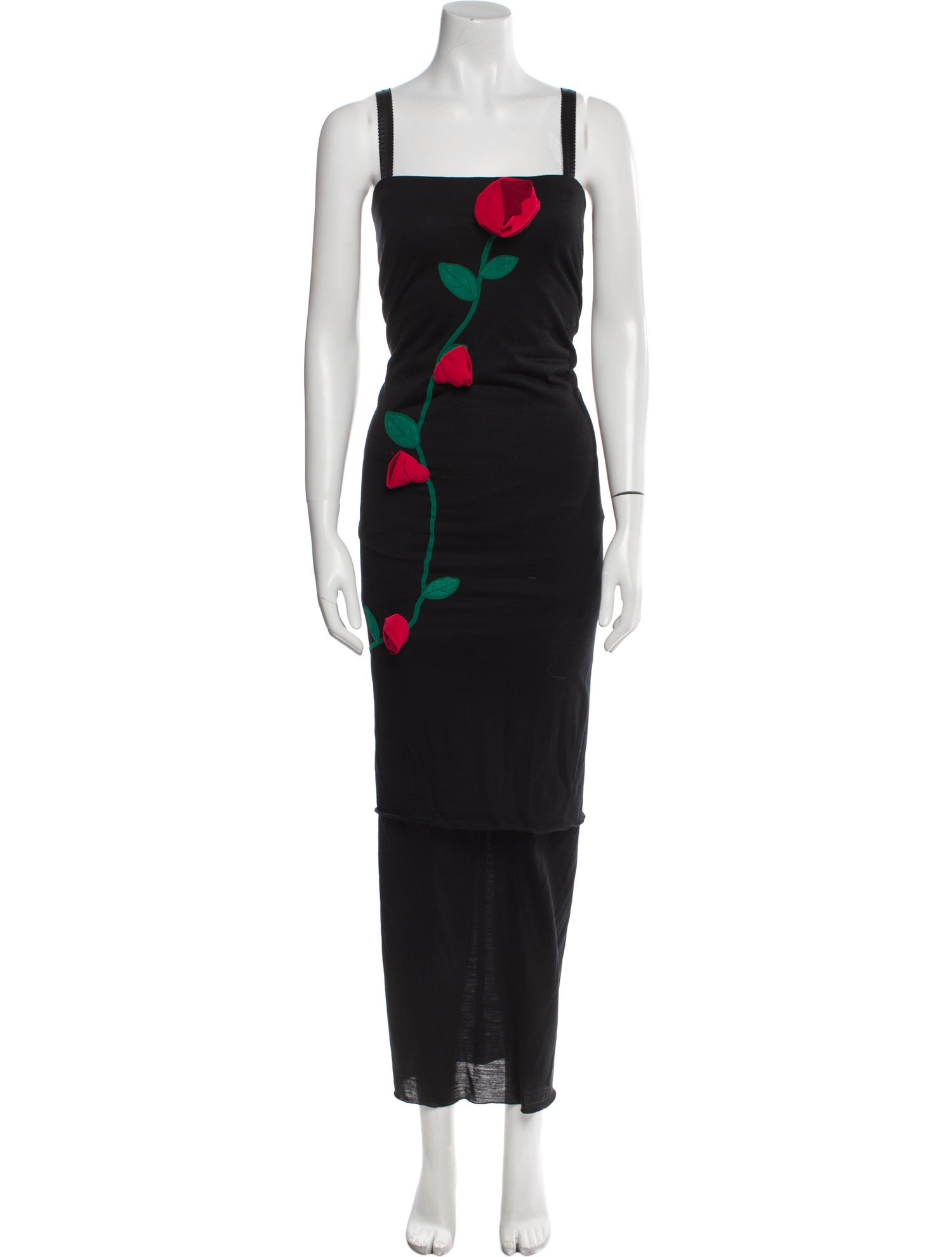 Dolce & Gabbana Wool Long Dress