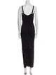 Dolce & Gabbana Wool Long Dress