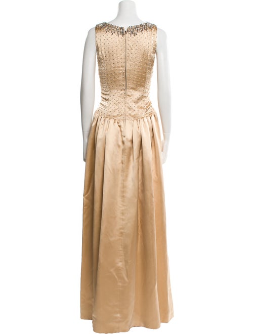 Dolce & Gabbana Scoop Neck Long Dress