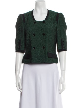 Dolce & Gabbana Tweed Pattern Evening Jacket