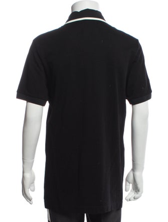 Dolce & Gabbana Graphic Print Crew Neck Polo Shirt