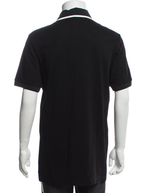 Dolce & Gabbana Graphic Print Crew Neck Polo Shirt