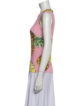 Dolce & Gabbana Silk Printed Top