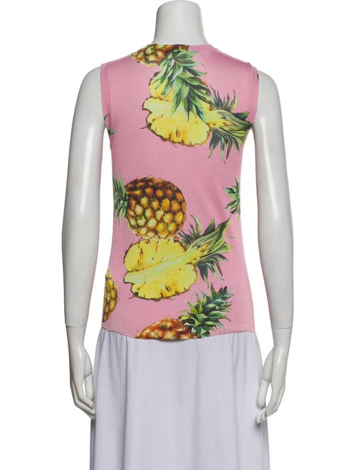 Dolce & Gabbana Silk Printed Top