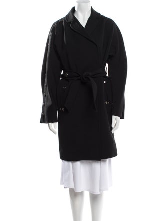 Dolce & Gabbana Virgin Wool Trench Coat