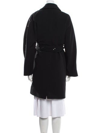 Dolce & Gabbana Virgin Wool Trench Coat